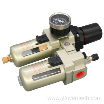 pneumatic source treatment air filter regulator lubricator